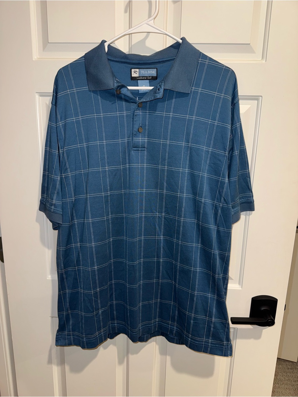 Jos. A. Bank Men’s Blue Windowpane Polo